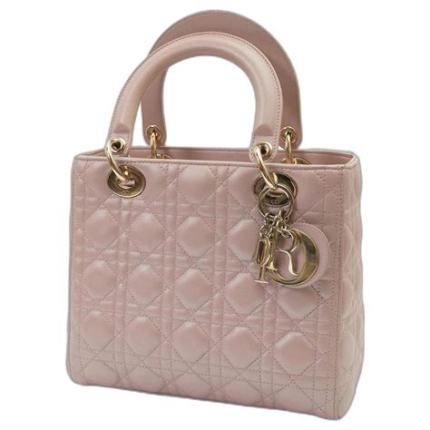 mini sac dior rose|Dior Lady Mini Patent Rose .